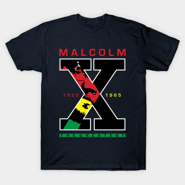 Malcolm X T-Shirt by ZUNAIRA